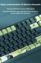 Clavier mécanique Hatake Kakashi, trois modes, sans fil, rétroéclairé RVB, pour le gaming et l'e-sport