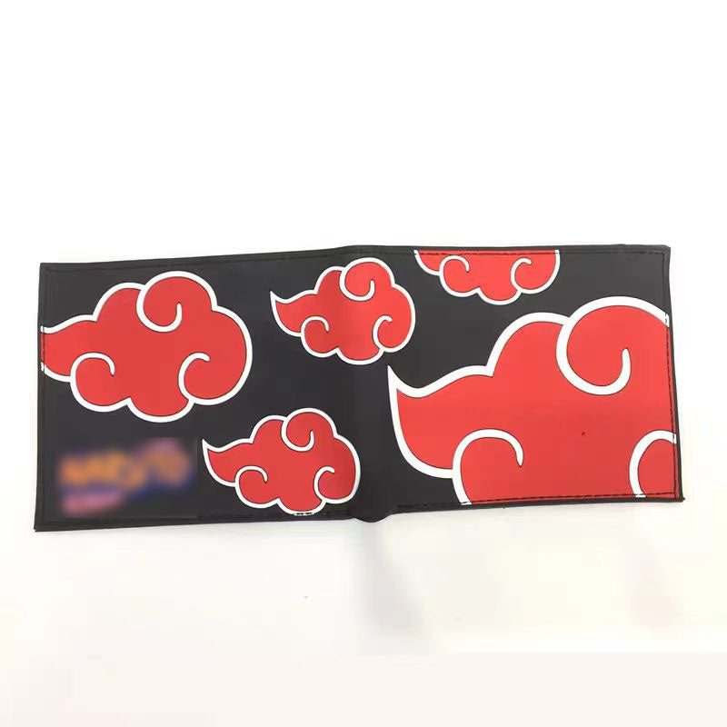 Portefeuille Uchiha Itachi à la mode et exquis, cuir de qualité, compartiments raisonnables, style de rangement pratique
