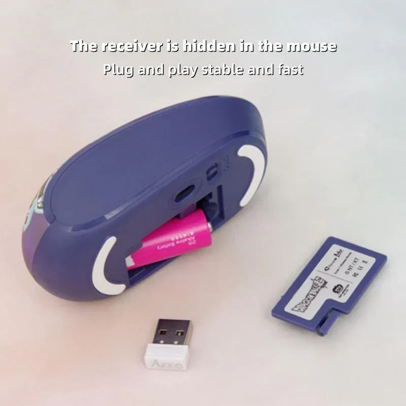 Souris sans fil 2,4 G Son Goku/Frieza/Whis/Beerus pour jeux de bureau