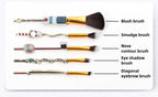 Stylo de maquillage exquis Tanjirou/Nezuko, traits délicats, couleurs variées, créez un maquillage raffiné