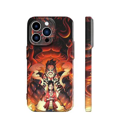 Luffy vs Kaido Dawn Over Onigashima | One Piece 3D Printed Anime Phone Case