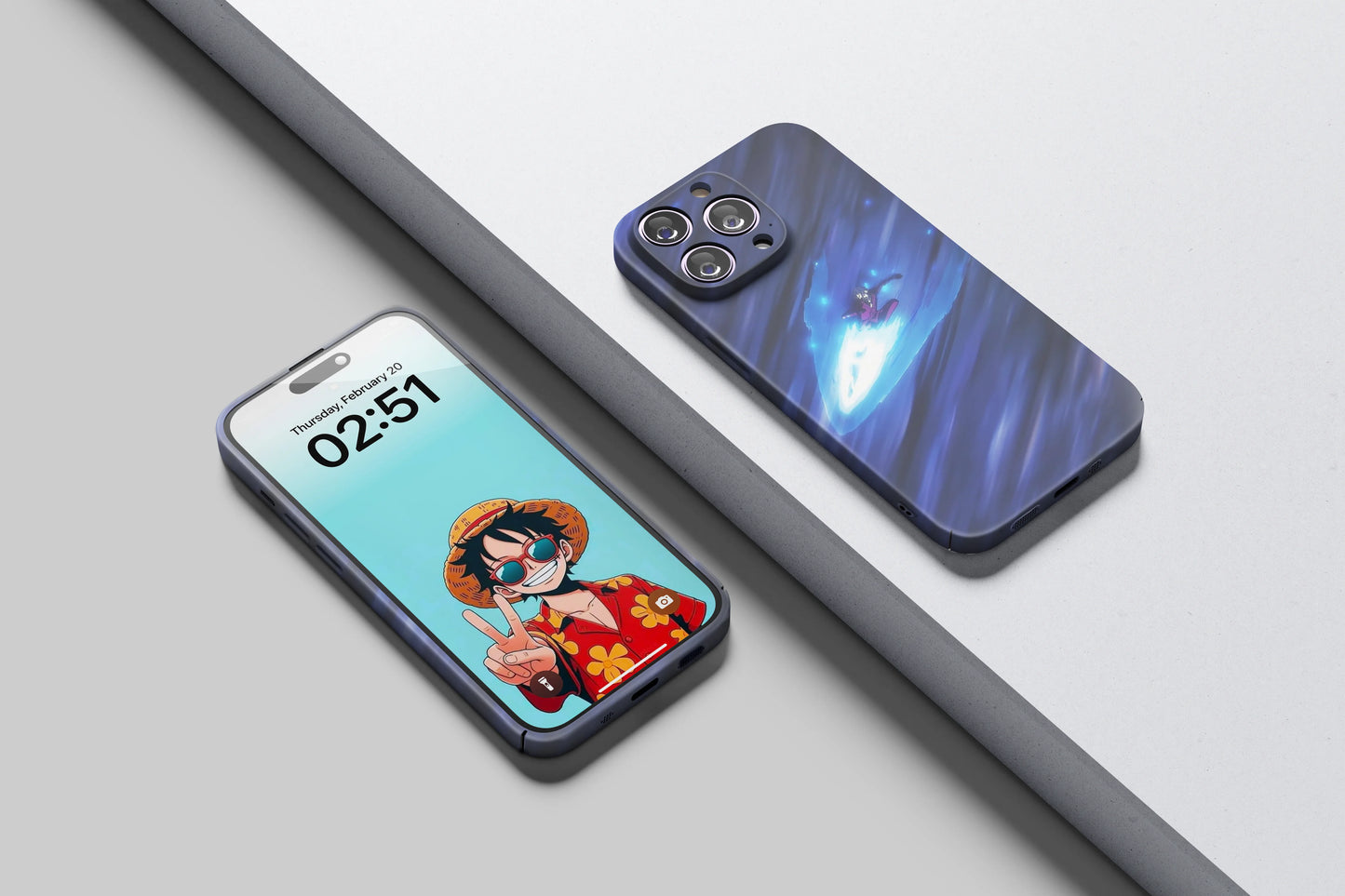 Sanji The Blue Flame Of Justice | One Piece 3D Printed Anime Phone Case