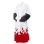 Robe de nuit en flanelle de ninja Fire Shadow - Endormez-vous dans une chemise de nuit confortable