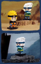 Uzumaki/Sasuke personnage original de jouet de construction en briques