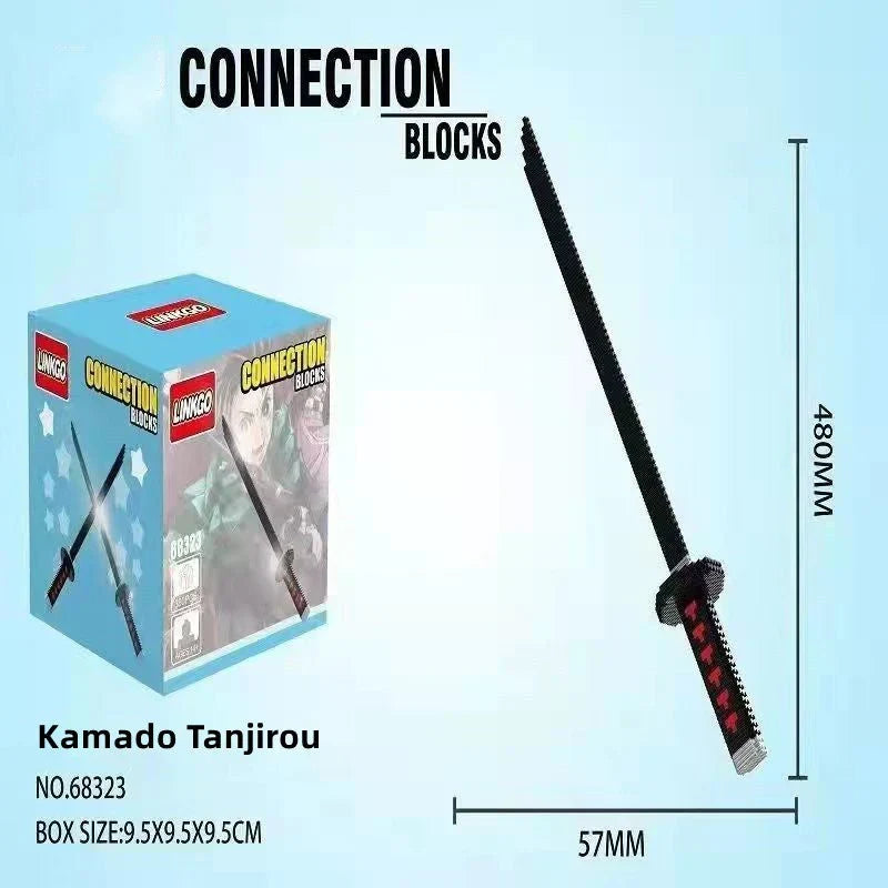 Kokushibo lumineux Bloc de construction 782 pièces modèle jouets