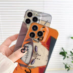 Coque de téléphone antichoc en silicone Pain/Kakashi Apple