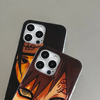 Coque de téléphone Itachi/Gaara Apple exquise en silicone anti-collision