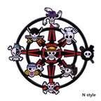 Luffy/Zoro Character Pin Badge
