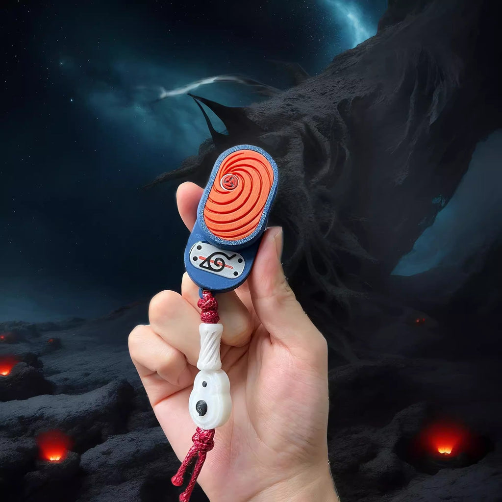 Itachi/Obito/Gaara Fire Shadow Ninja - Cartes poussoirs EDC inspirées pour le soulagement du stress