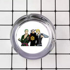 Luffy/Zoro/Sanji Glass Ashtray - Set Sail on Smoky Seas