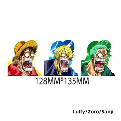 Luffy / Zoro / Nami 3D Gradient Stickers