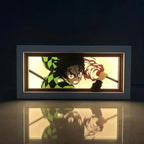 Tanjirou/Nezuko/Giyuu/Mitsuri Veilleuses de bureau exquises Luminescence Décoration de bureau