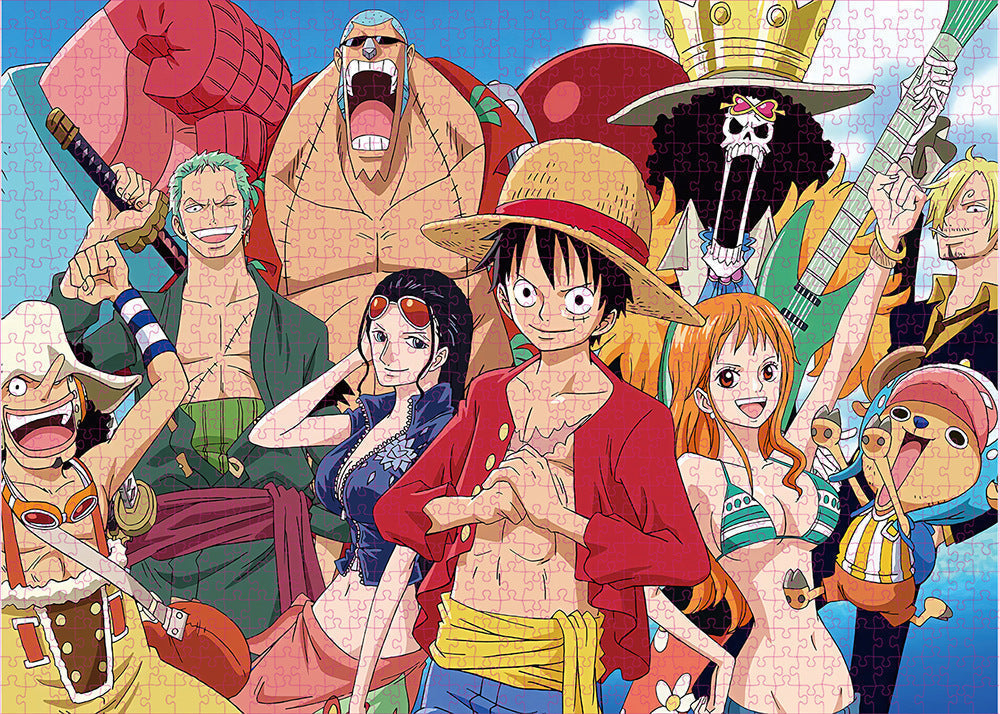 Luffy/Zoro 1000 PIÈCES Puzzle intéressant