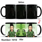 Uzumaki/Sasuke Color-Changing Mug Ceramic Heated Water Gradient Magic Coffee Mug cup
