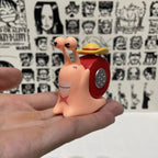 Porte-clés jouet sonore Den Den Mushi Luffy/Ace/Sabo, rétention sonore exclusive, plaisir d'accompagner
