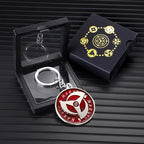 Porte-clés rotatif Sharingan Naruto - Jouet Fidget Spinner Uchiha Anime