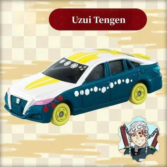 Tanjirou/Nezuko/Zenitsu alliage modèle réduit de voiture Voiture de sport Jeep Véhicule tout-terrain jouet
