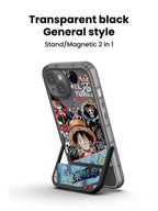 Coque de téléphone antichoc en silicone Nika Luffy pour iPhone