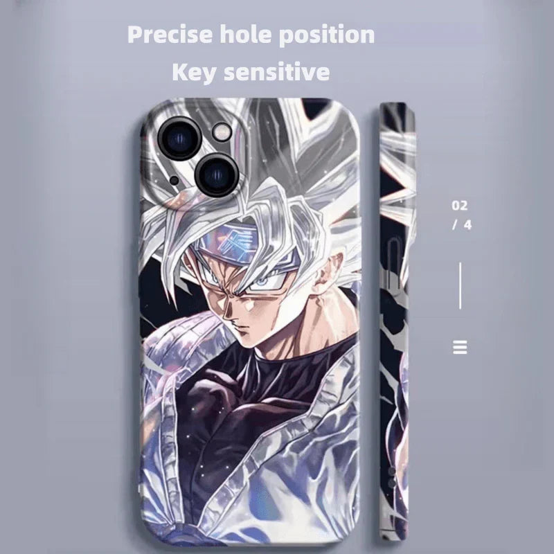 Coque de téléphone Son Goku élégante et cool, résistante aux chutes et aux frottements