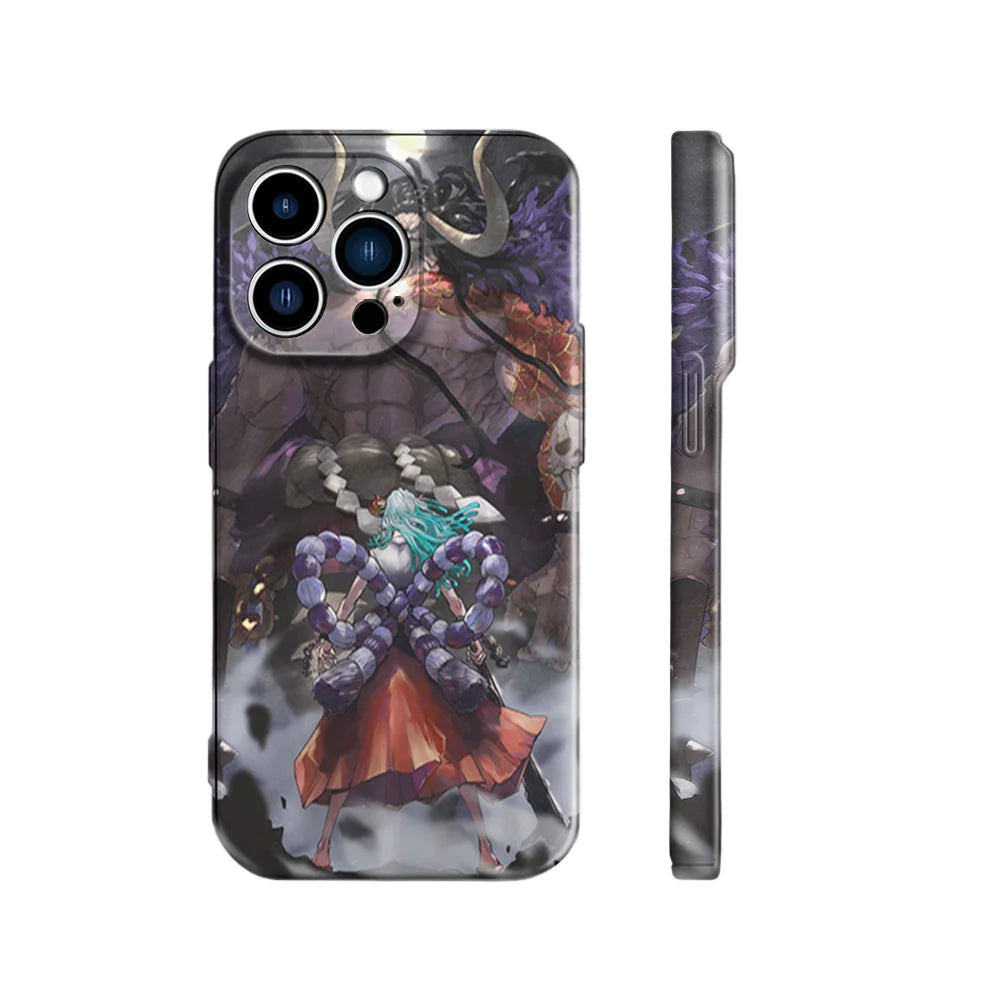 Yamato VS Kaido Blood And Freedom | One Piece 3D Printed Anime Phone Case