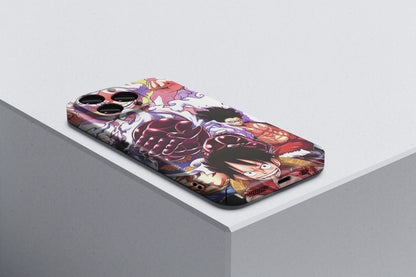 Luffy Unbreakable Will | One Piece 3D Printed Anime Phone Case