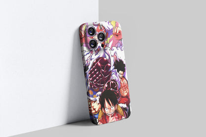 Luffy Unbreakable Will | One Piece 3D Printed Anime Phone Case