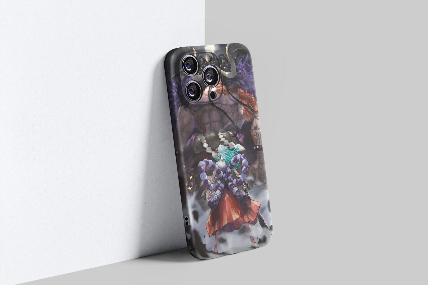 Yamato VS Kaido Blood And Freedom | One Piece 3D Printed Anime Phone Case