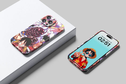 Luffy Unbreakable Will | One Piece 3D Printed Anime Phone Case
