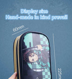 Trousse à stylo Kamado Tanjirou, nouveauté 2022, grande capacité 3 couches, EVA étanche