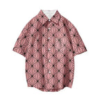 T-shirt Tanjirou/Nezuko, nouveauté été, coupe ample, chemise COS imprimée, tendance jeune décontractée, polyvalente