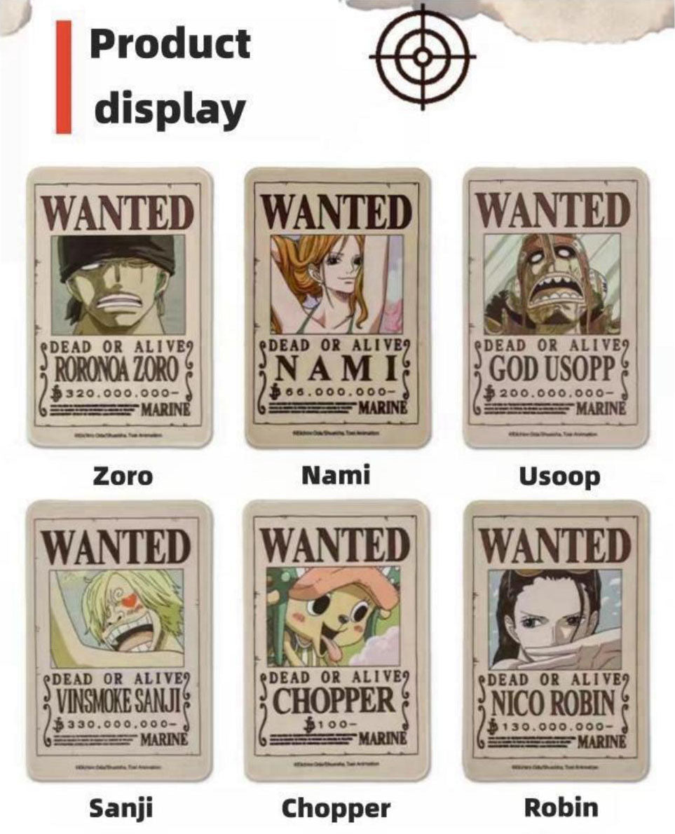 Tapis de souris avec primes des personnages Luffy/Zoro en ordre