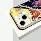 Coque de téléphone antichoc en silicone Uchiha Sasuke pour iPhone