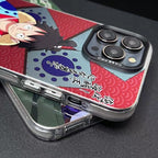 Coque de téléphone Luffy/Zoro en silicone antichoc pour iPhone