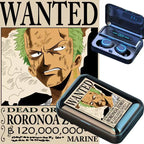 Écouteurs-boutons serre-tête audio sans fil sans perte Bluetooth 5.0 Luffy/Zoro