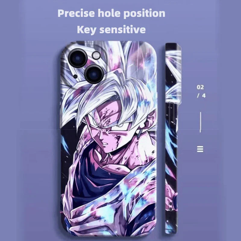 Coque de téléphone Son Goku élégante et cool, résistante aux chutes et aux frottements