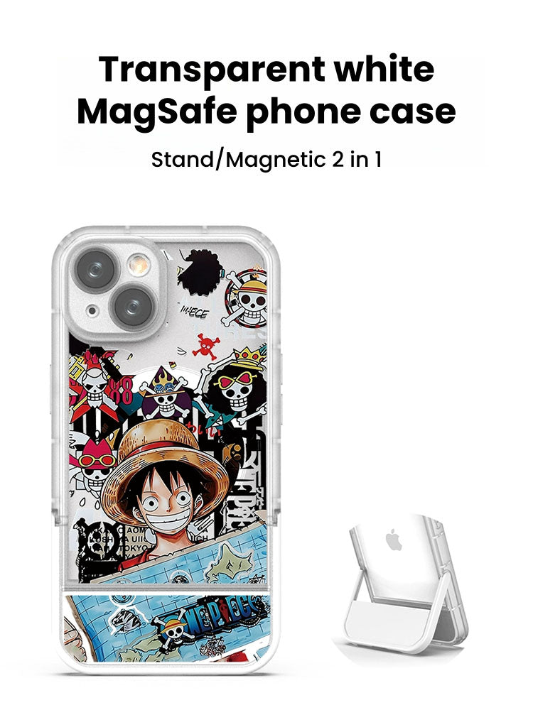 Coque de téléphone antichoc en silicone Nika Luffy pour iPhone