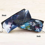 Tanjirou/Nezuko exquise trousse multi-fonctionnelle avec compartiments astucieux et motifs originaux