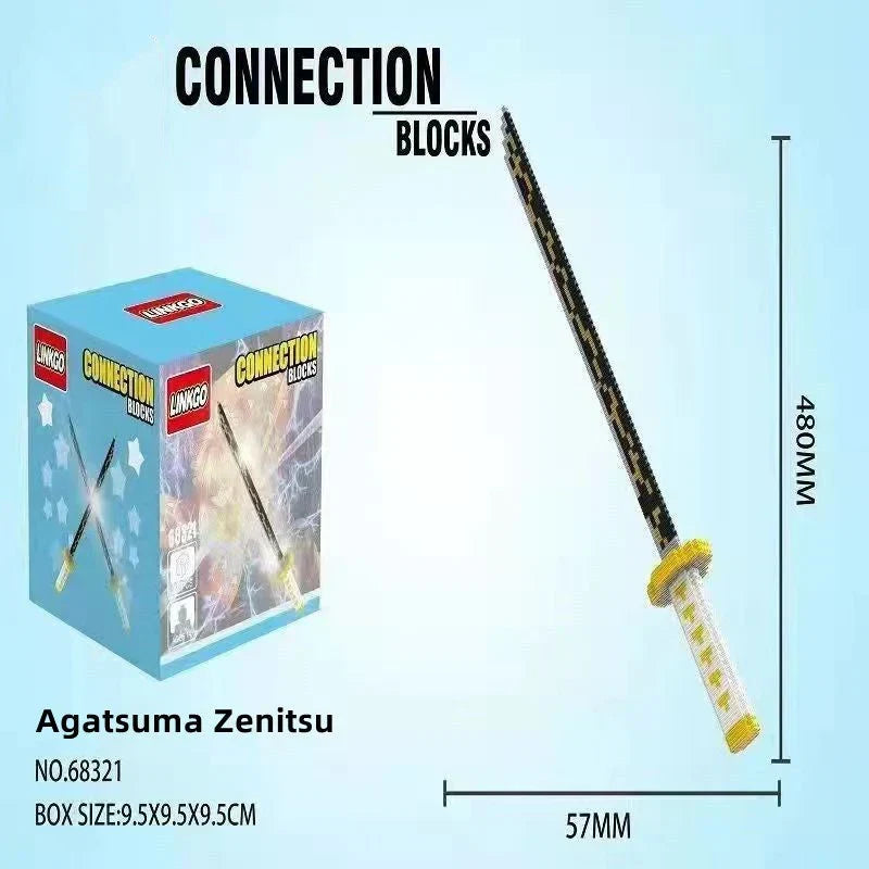 Kokushibo lumineux Bloc de construction 782 pièces modèle jouets