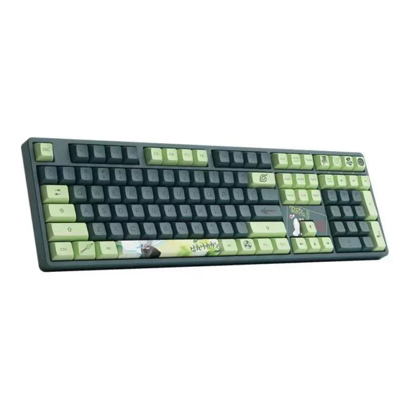 Clavier mécanique Hatake Kakashi, trois modes, sans fil, rétroéclairé RVB, pour le gaming et l'e-sport