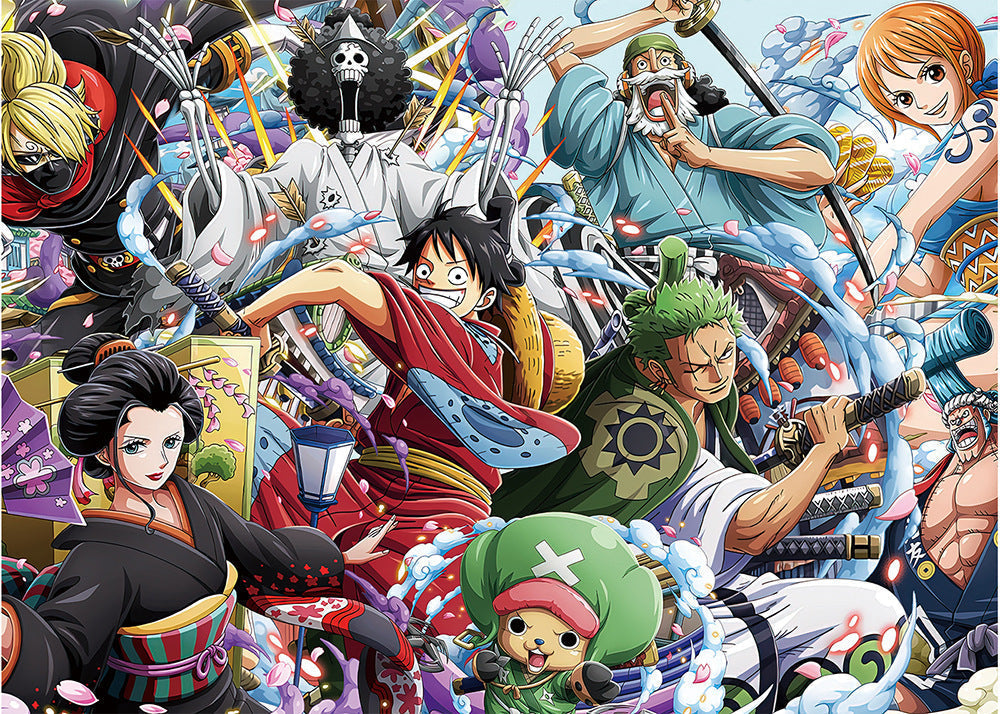 Luffy/Zoro 1000 PIÈCES Puzzle intéressant