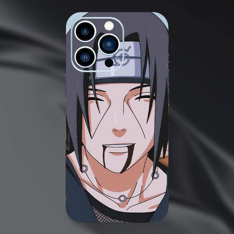 Film arrière de téléphone exquis Itachi/Jiraiya/Kakashi pour iPhone, motif personnalisé, protection HD