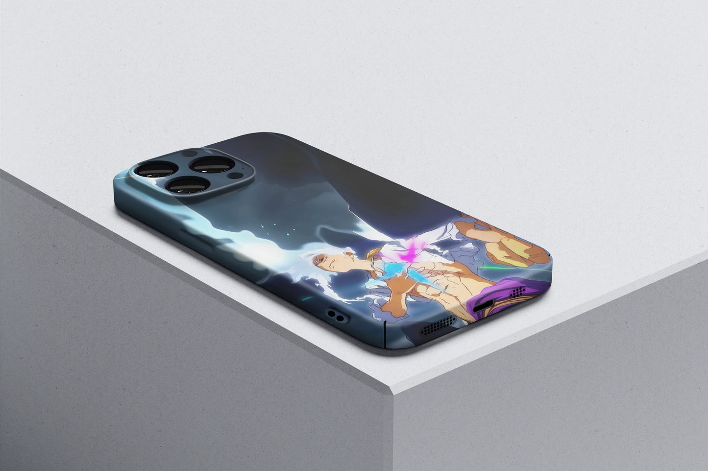 Luffy Gear5 Joy Boy Energy | One Piece 3D Printed Anime Phone Case