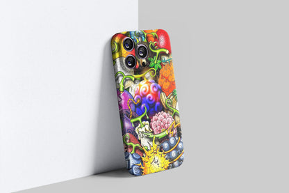 Devil Fruits Cursed Gifts Of The Sea | One Piece 3D Printed Anime Phone Case