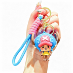 Gobelet isotherme One Piece Tony Tony Chopper 720 ml, Tasse à café glacé en acier inoxydable Anime avec porte-clés
