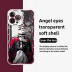 Coque de téléphone antichoc en silicone raffinée tendance Apple pour iPhone, Android Tanjirou/Nezuko