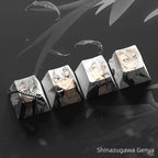 Capuchon de clavier mécanique créatif transparent Nezuko/Tanjirou/Tokitou Muichirou mignon