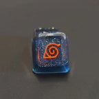 Shuukaku/Kurama/Sharingan handmade transparent resin keycap