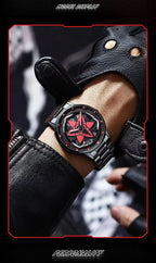Montre rotative Sharingan de Sasuke/Madara/Itachi. Montre élégante et cool.