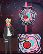 Montre Boruto/Sasuke/Sarada Montre étanche à trois degrés Montre Sharingan