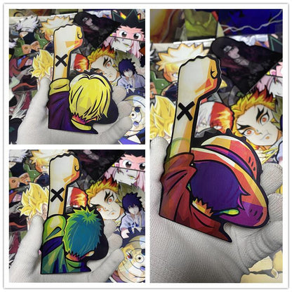 Luffy / Zoro / Nami 3D Gradient Stickers